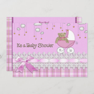 Baby Girl Shower Invitation