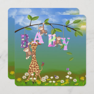 Baby Girl Shower invite