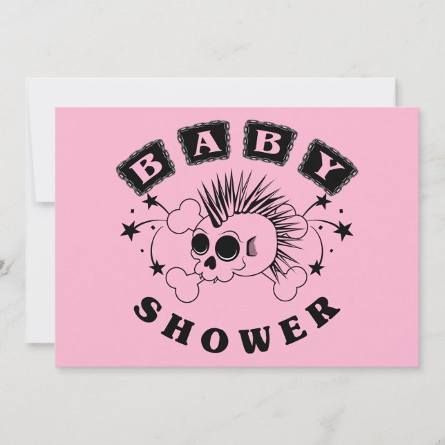 Baby Girl Shower Invite (Front)
