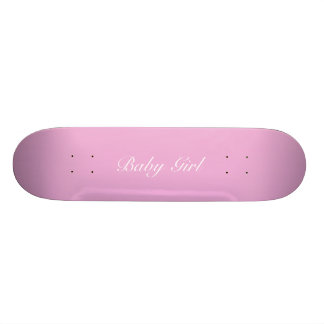 Baby Girl skateboard light pink Deck