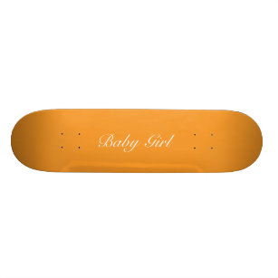 Baby Girl skateboard orange