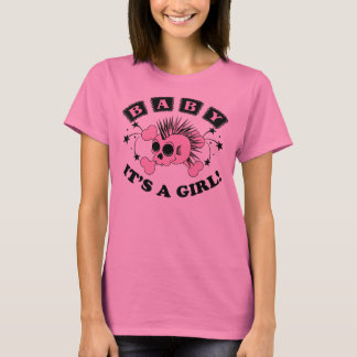 Baby Girl Skull T-Shirt