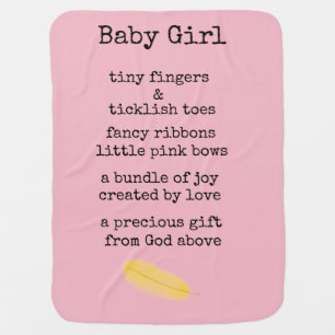 baby girl stroller blanket