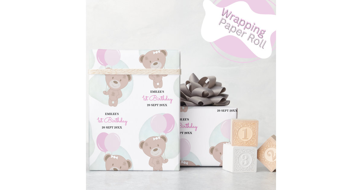 Baby Girl Wrapping Paper