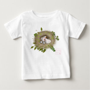 Baby girl Toddler Ruffle Tee by babyLaia