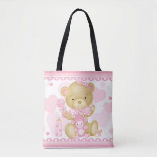 Baby Girl Tote Bag