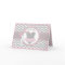 Baby Girl Tutu Chevron Print Thank You Card