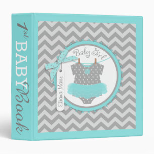 Baby Girl Tutu Memory Book Album Binder
