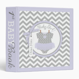 Baby Girl Tutu Memory Book Album Binder