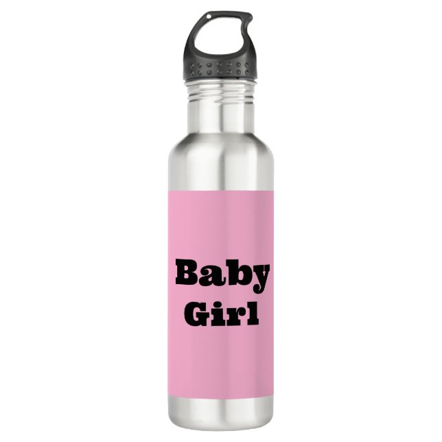 Baby Girl Water Bottle (Front)
