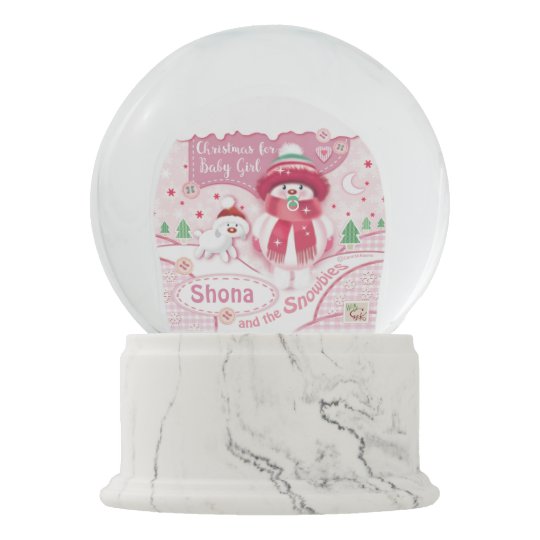 snow globe for baby girl