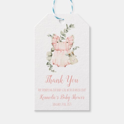 Baby Girls Dress Layette Baby Shower Gift Tags