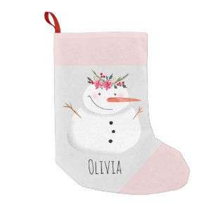 baby girl first christmas stocking personalized