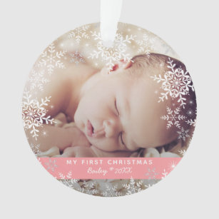 silver baby ornaments