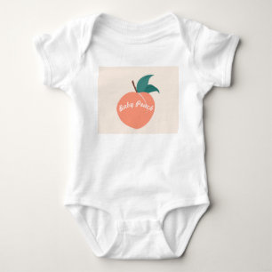 Baby Girls Vest ‘Baby Peach’ Bodysuit