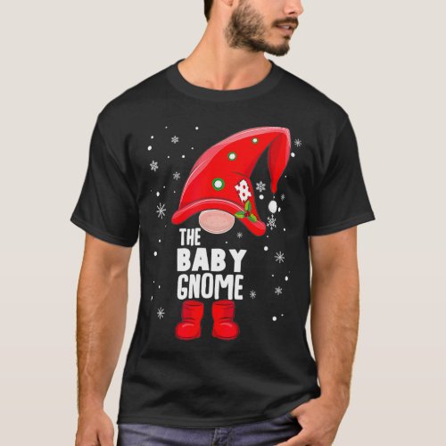 Baby Gnome Matching Christmas Pajama Gift  T_Shirt