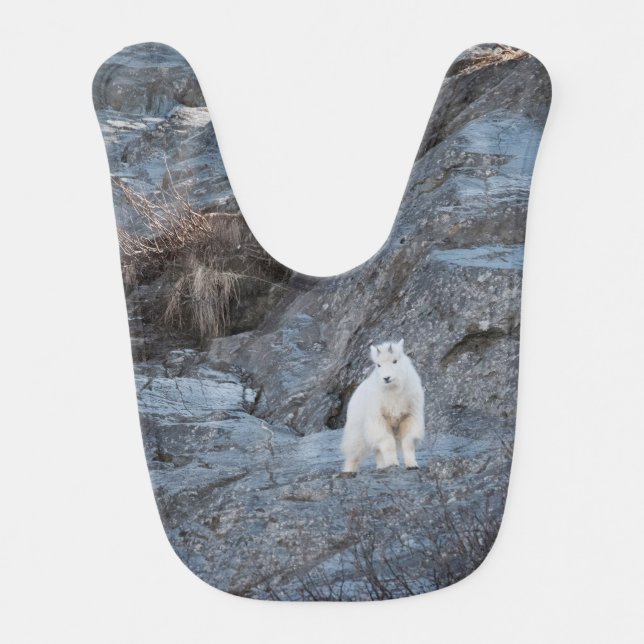 Baby Goat Baby Bib (Front)