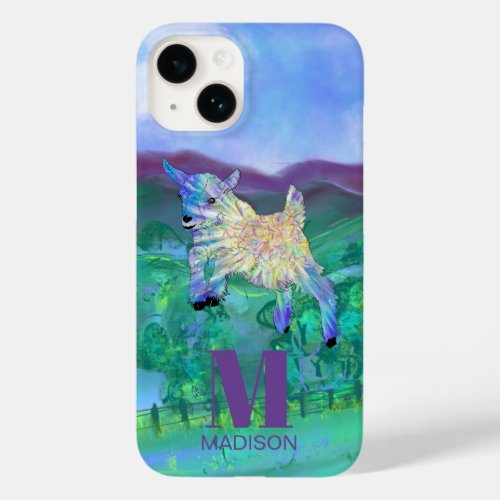 Baby Goat Personalized  Case_Mate iPhone 14 Case