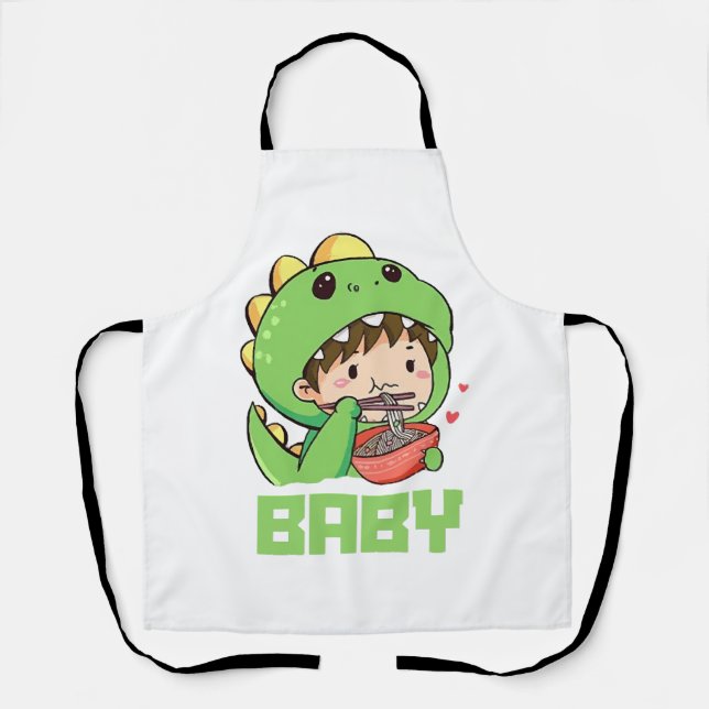 baby godzilla apron (Front)