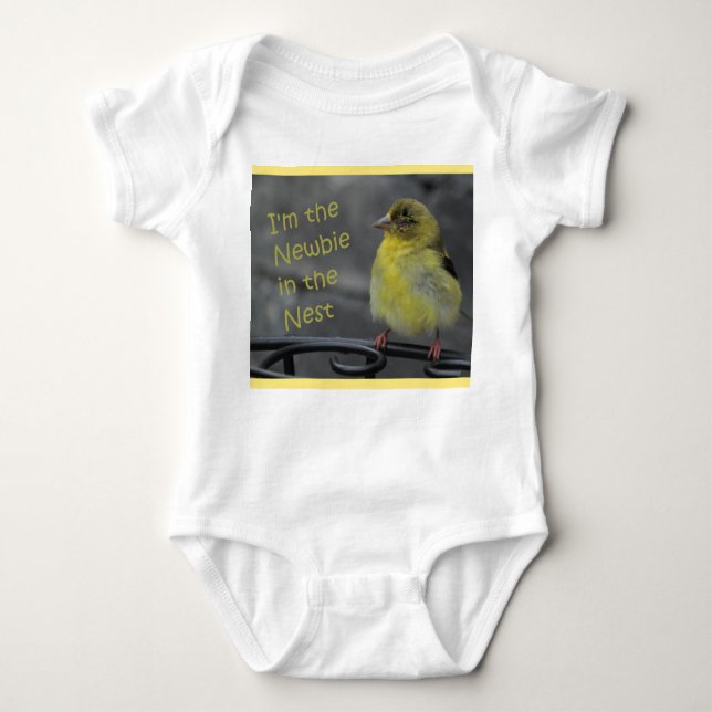 Baby Goldfinch baby bodysuit (Front)