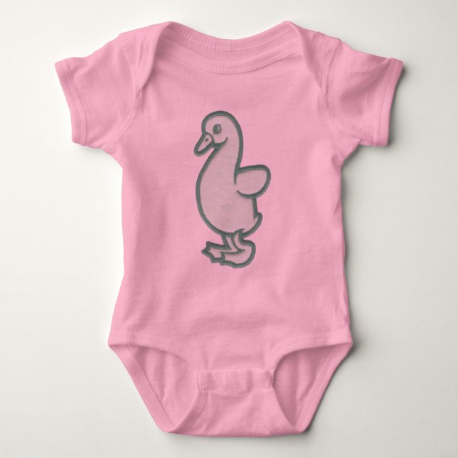 Baby Goose Baby Bodysuit (Front)