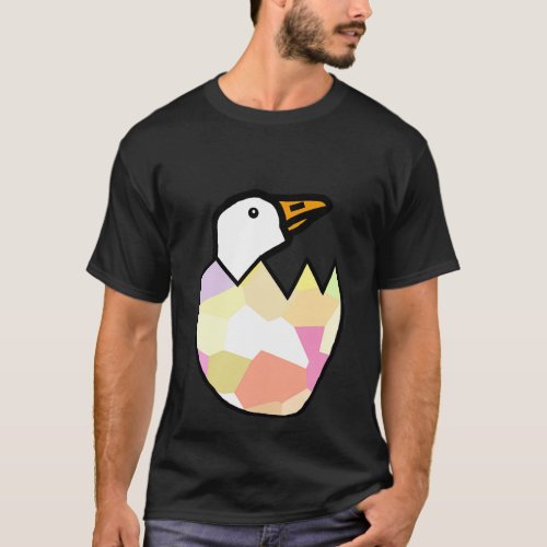 Baby Goose Easter Egg T_Shirt