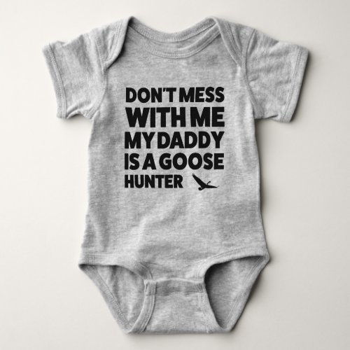Baby Goose Hunting Jersey Bodysuit Shirt