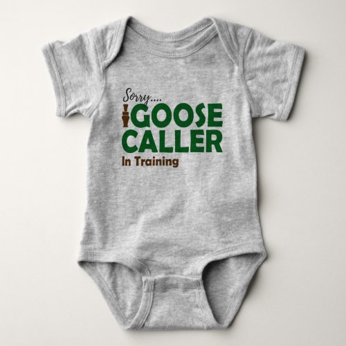 Baby Goose Hunting Jersey Bodysuit Shirt