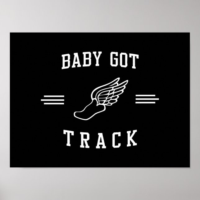 Baby Got Track Poster (Front)
