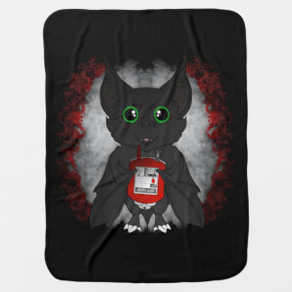 Baby Goth Bat Blanket