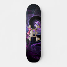 Baby Goth Old School Skateboard