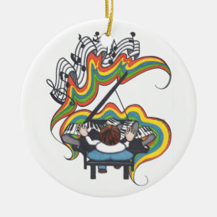 Baby Grand Piano Ornament