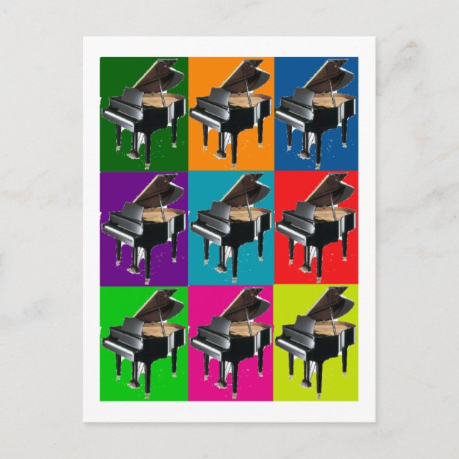 Baby Grand Pop Art T-Shirt & Gifts Postcard (Front)