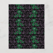 Baby green dragon pattern (Front)