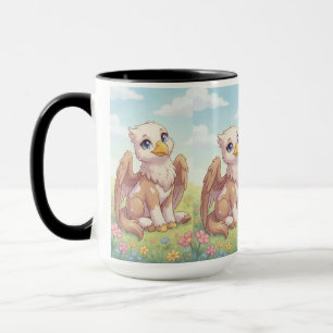  Baby Griffin Mug   Cute Fantasy Creature 