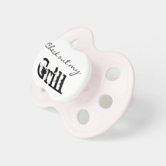 Baby Grillz Pacifier (Front Right)