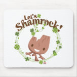 Baby Groot &quot;Let&#39;s Shamrock!&quot; Mouse Pad