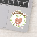Baby Groot &quot;Let&#39;s Shamrock!&quot; Sticker