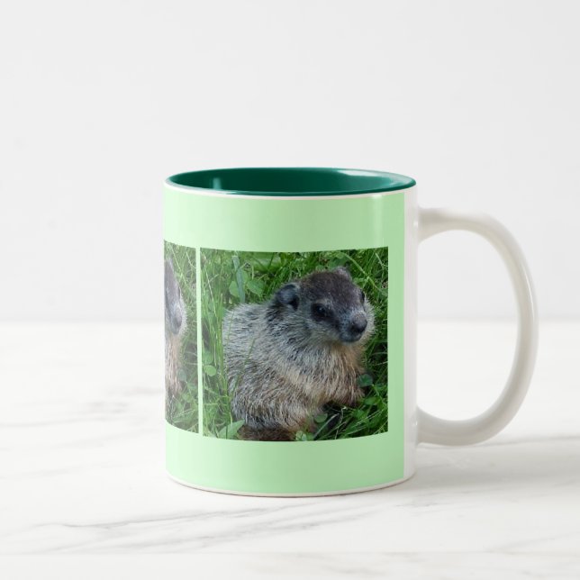 Baby Groundhog 11 Oz. Mug (Right)