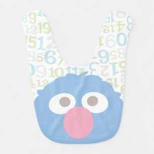 Baby Grover Face Bib