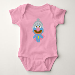 Baby Grover in Armor Baby Bodysuit