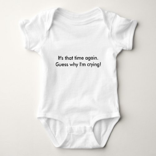 Baby Guessing Game Shirt