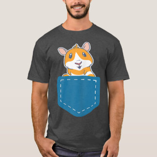 Baby Guinea Pig in Pocket Cute Guinea Pig T-Shirt
