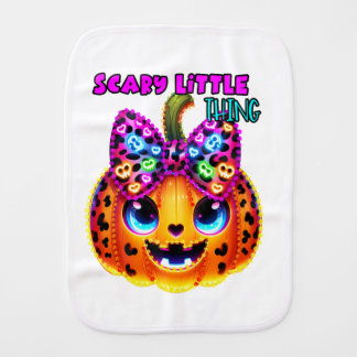 Baby Halloween Baby Burp Cloth
