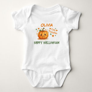 Baby Halloween Cute Pumpkin  Baby Bodysuit