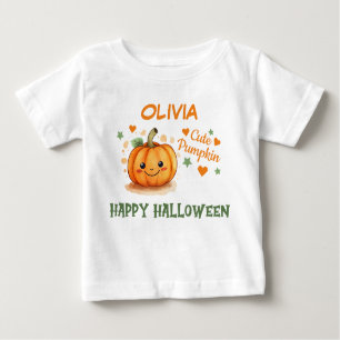 Baby Halloween Cute Pumpkin  Baby T-Shirt