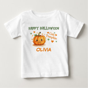 Baby Halloween Cute Pumpkin T-Shirt