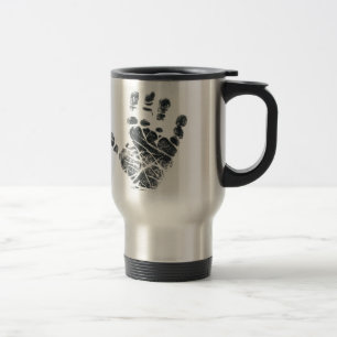 Baby Hand Imprint Travel Mug
