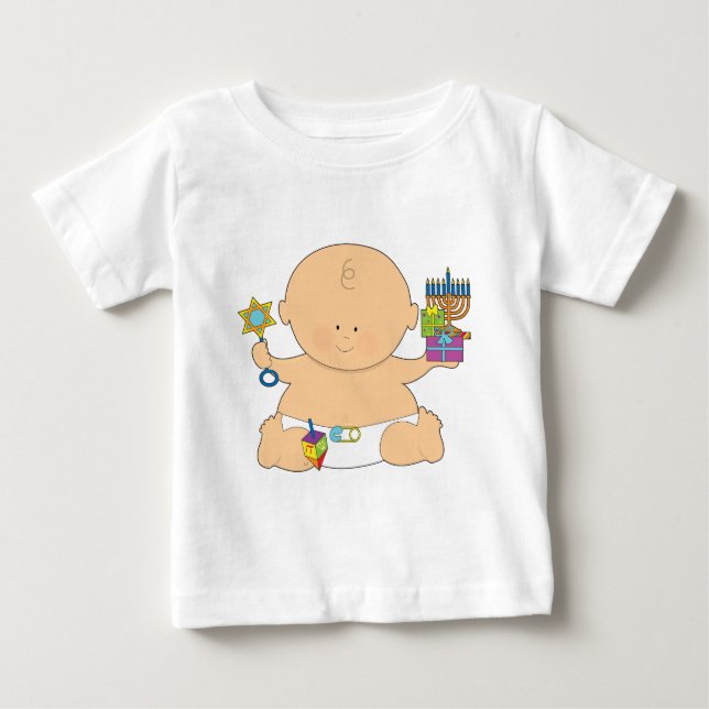 Baby Hanukkah Baby T-Shirt (Front)