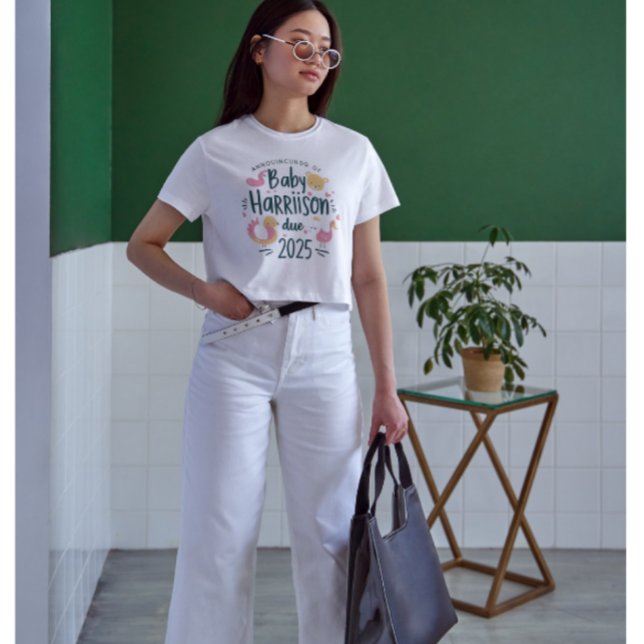 Baby Harrison Due 2025 | Adorable  Tri-Blend Shirt (Creator Uploaded)